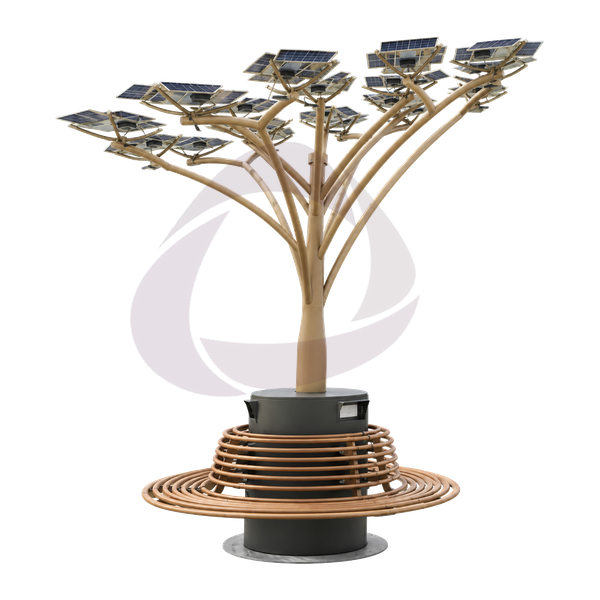 DanialMoj Wing On-Grid Solar Tree