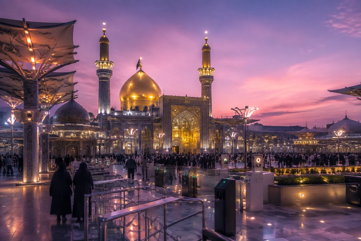 تصویری مفهومی از حرم هوشمند